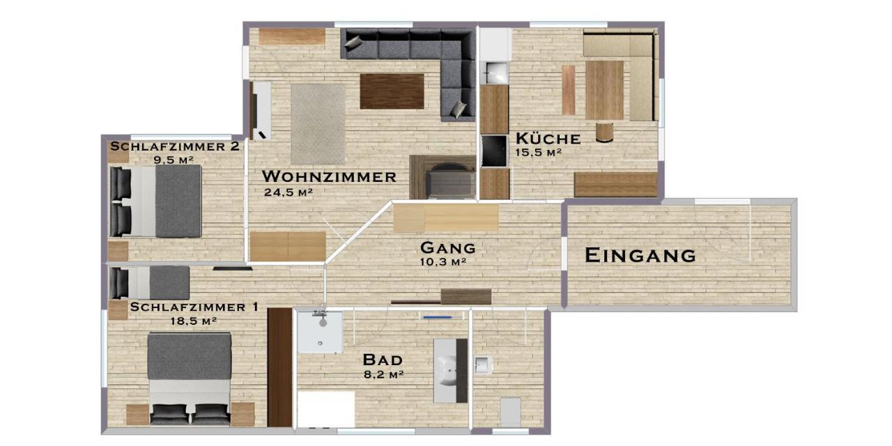 Alp Chalet Appartement Kappl  Exterior photo